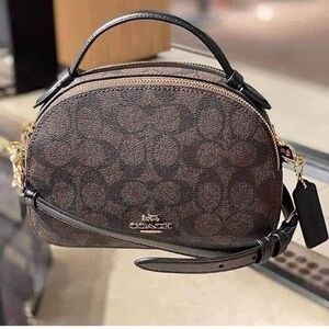 Coach | Bags | Coach Serena Satchel Crossbody in Dark Brown